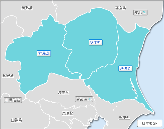 子供向けぬりえ 75 日本 地図 関東 甲信越